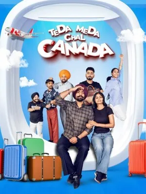 Teda Meda Chal Canada 2025 Punjabi WEB-DL