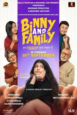 Binny and Family 2024 Hindi Audio WEB-DL